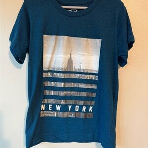 Eighty Eight Ocean-Teal New York T-Shirt Boys 7